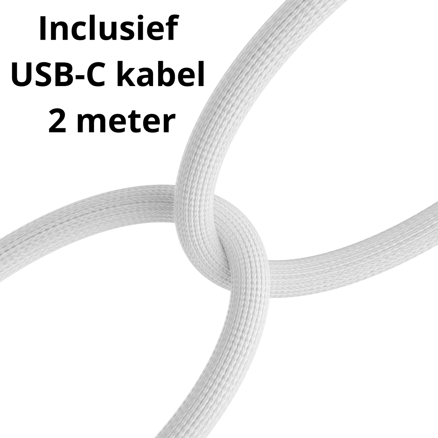 Rolio Oplader 45W - 2x USB C - Inclusief USB-C kabel 2 meter - Snellader - Rolio