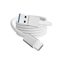 Rolio USB C naar USB A Kabel - Magnetisch Oprollen - 1 Meter - 100W Oplaadkabel - Universeel