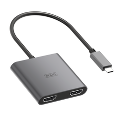 Rolio USB C naar HDMI - Dual HDMI Adapter - 2x HDMI 4K